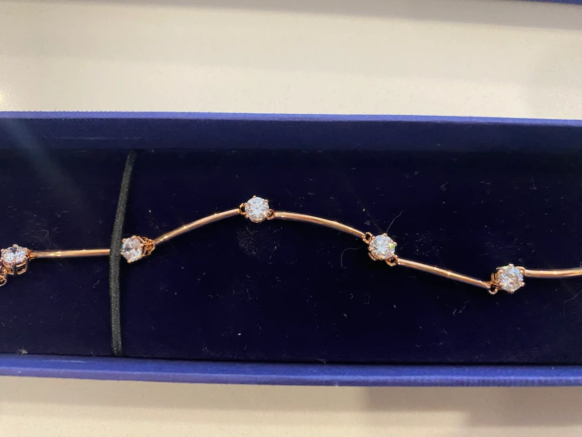 Swarovski Rose Gold Tone Bracelet - photo 2
