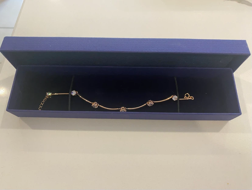 Swarovski Rose Gold Tone Bracelet - photo 3