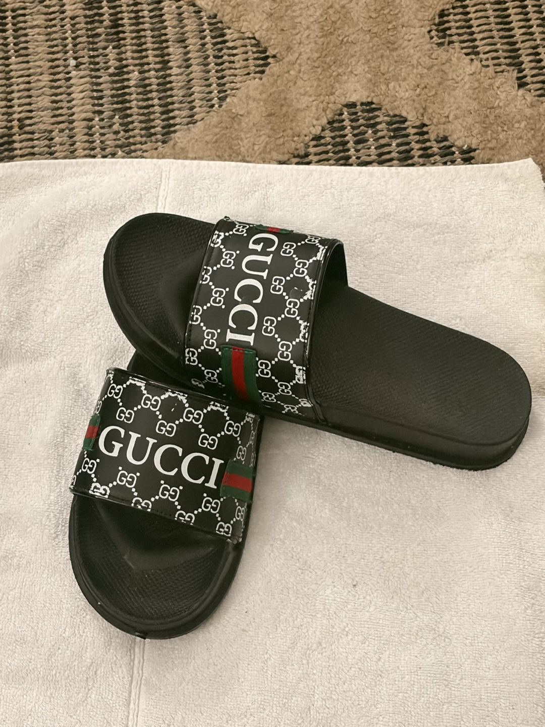 Gucci Slides - Size 41 RECVD as a Gift Brand New But No Box - photo 3