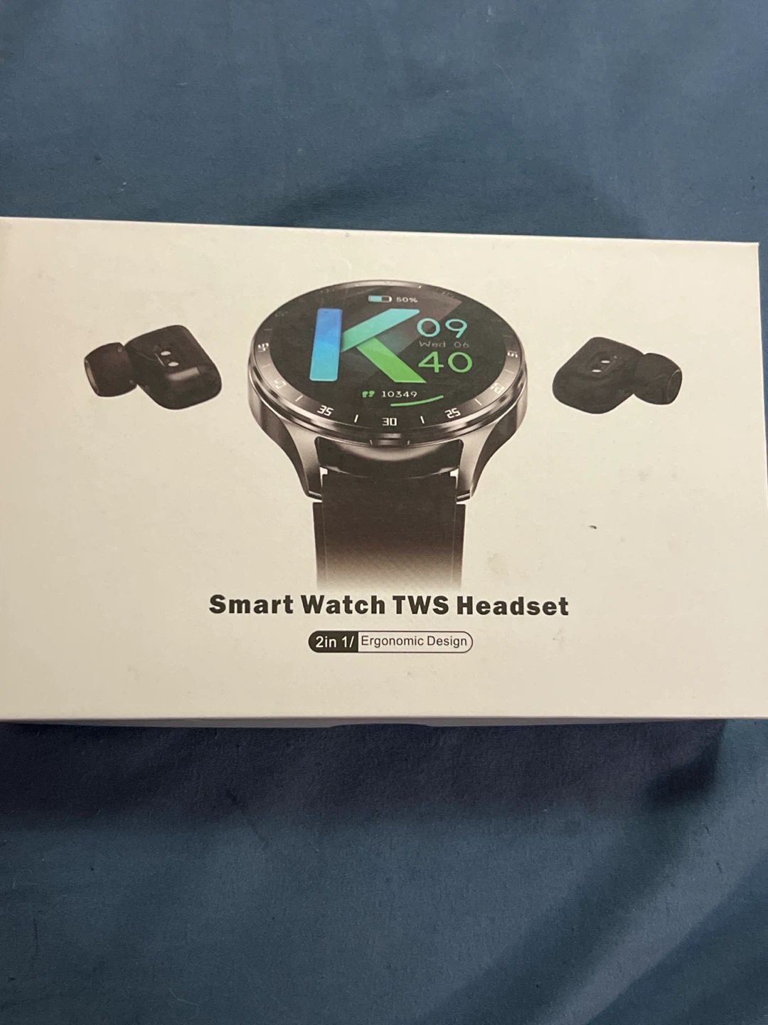 Smart Watch TWS Headset 2-in-1