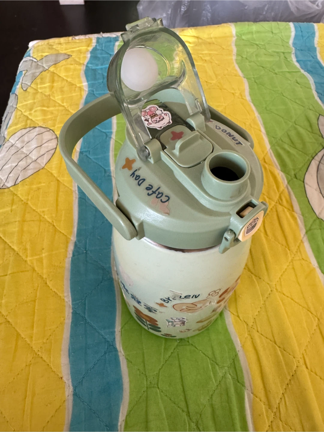 1.5L Extra Large Cafe Boy Water Bottle