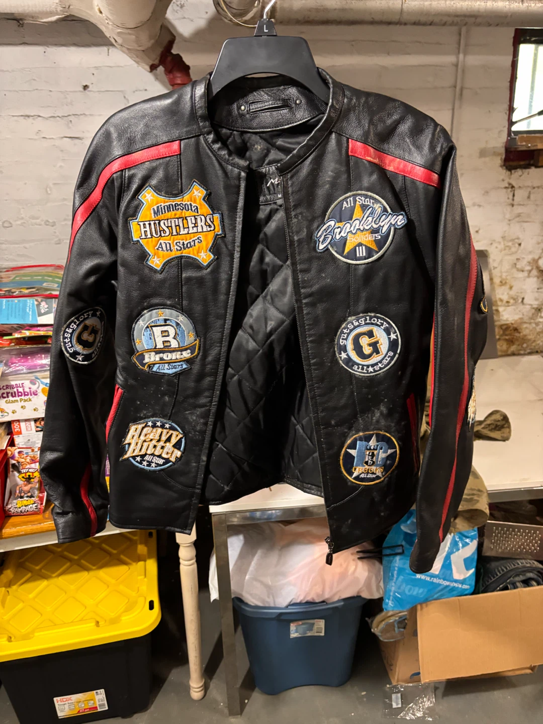 Marcia Collection Leather Jacket - Size M