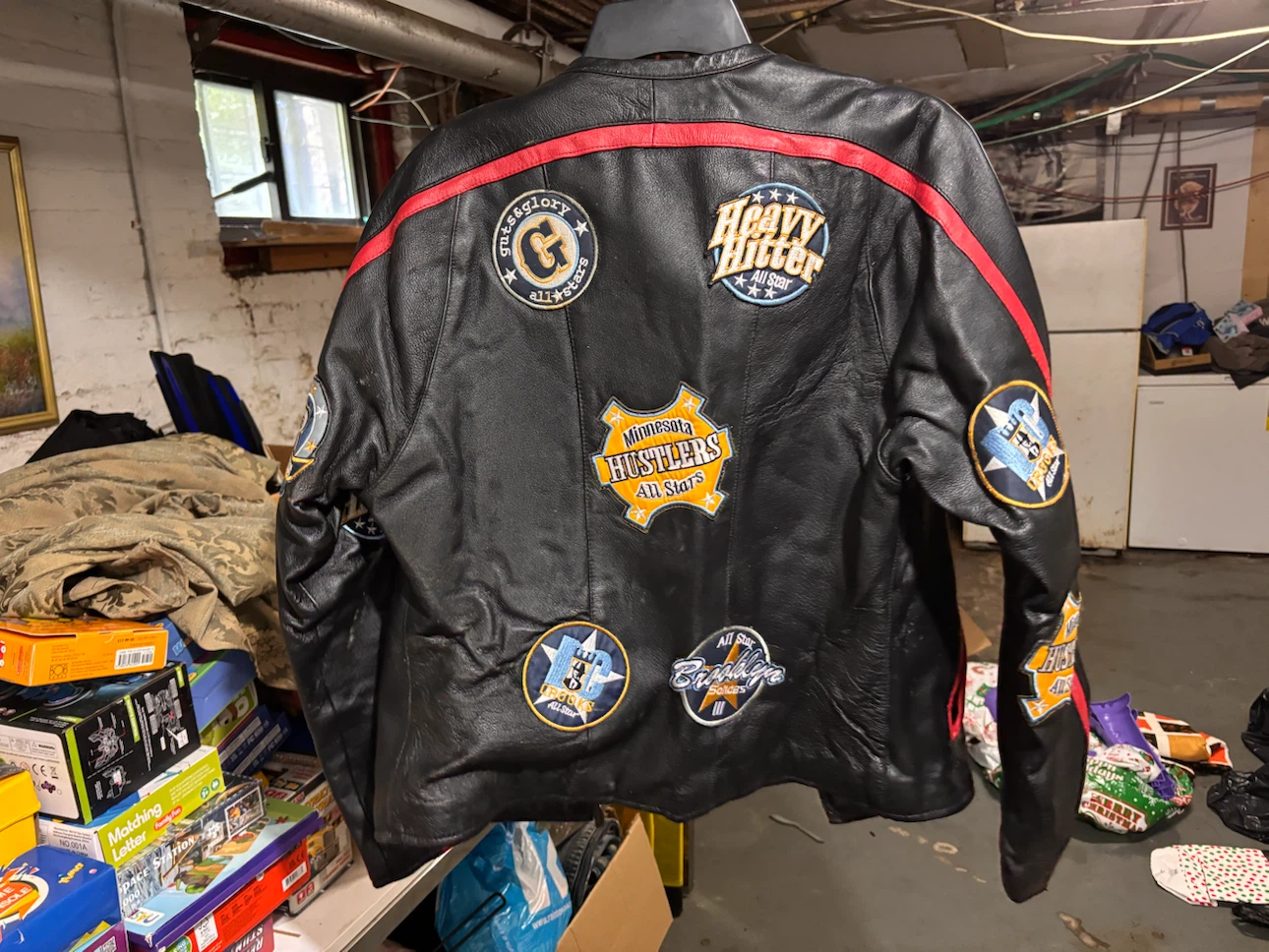 Marcia Collection Leather Jacket - Size M - photo 2