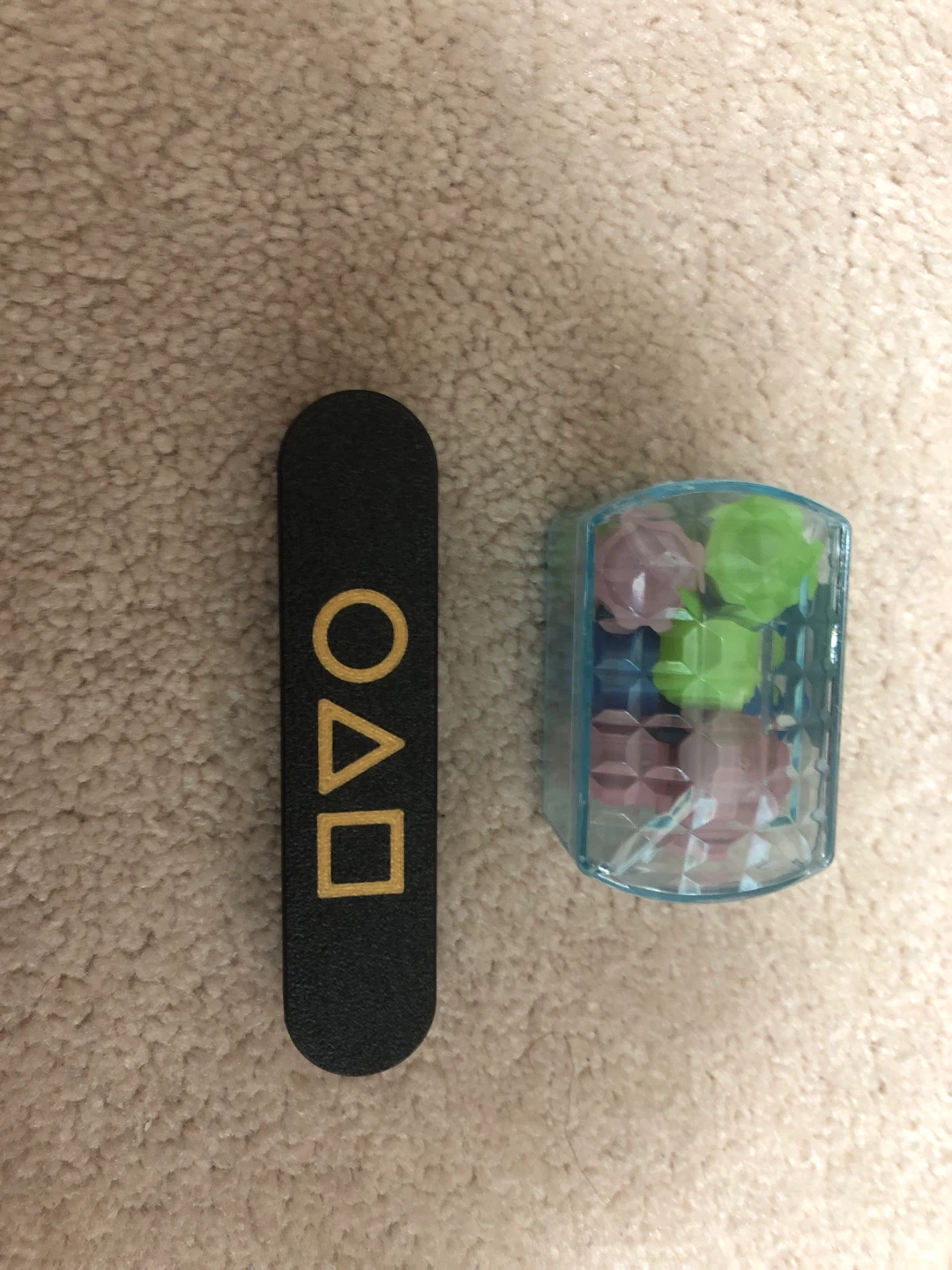 Squid Game Inspired Game Pieces & Holder