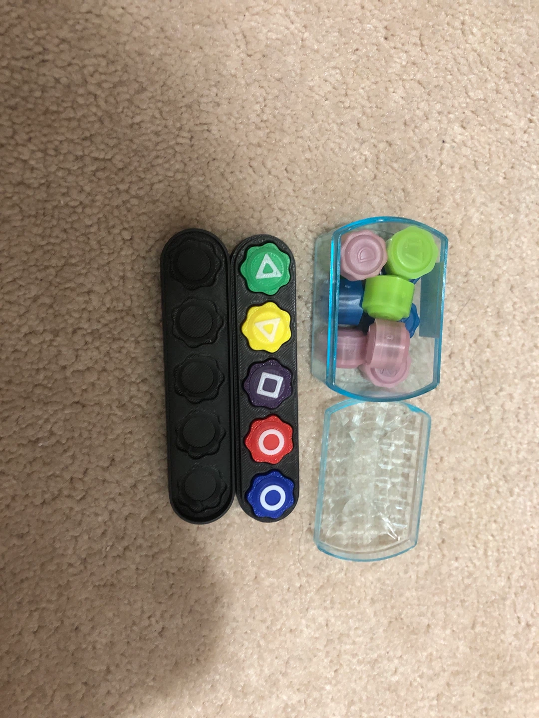 Squid Game Inspired Game Pieces & Holder - photo 2