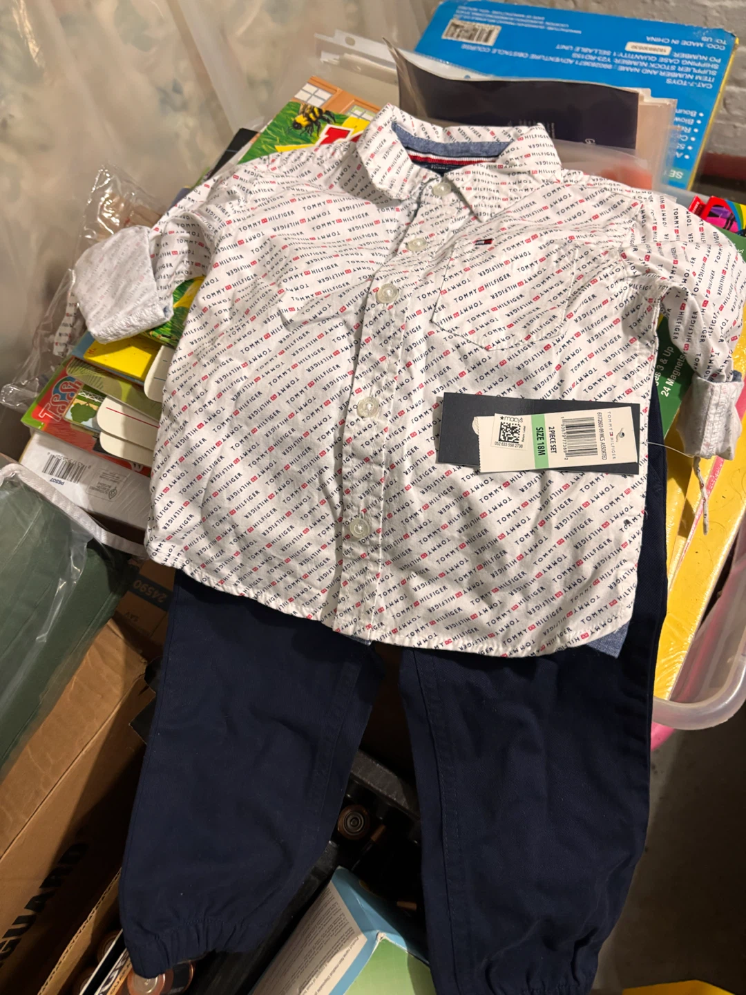 Tommy Hilfiger Boys 2-Piece Outfit Set - Size 18M