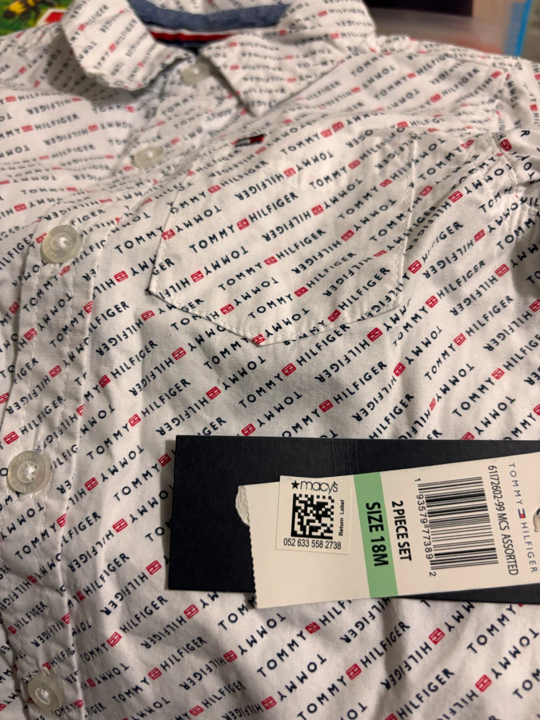 Tommy Hilfiger Boys 2-Piece Outfit Set - Size 18M - photo 2