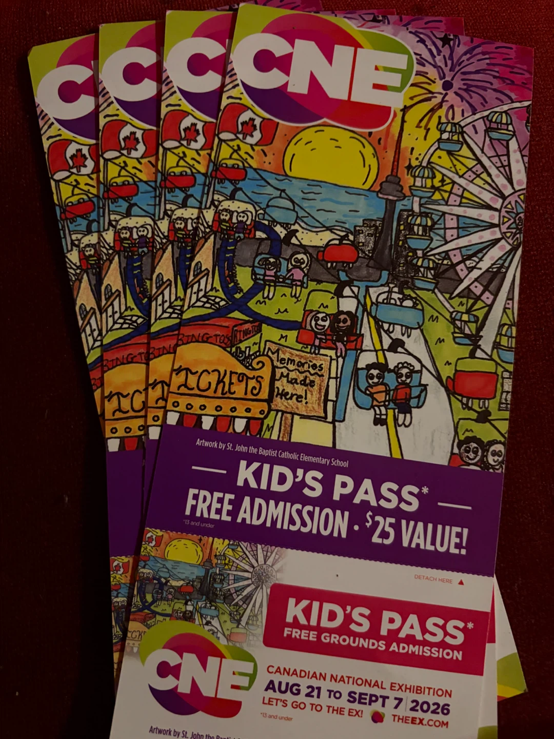 Canadian National Exhibition CNE Kid's Pass