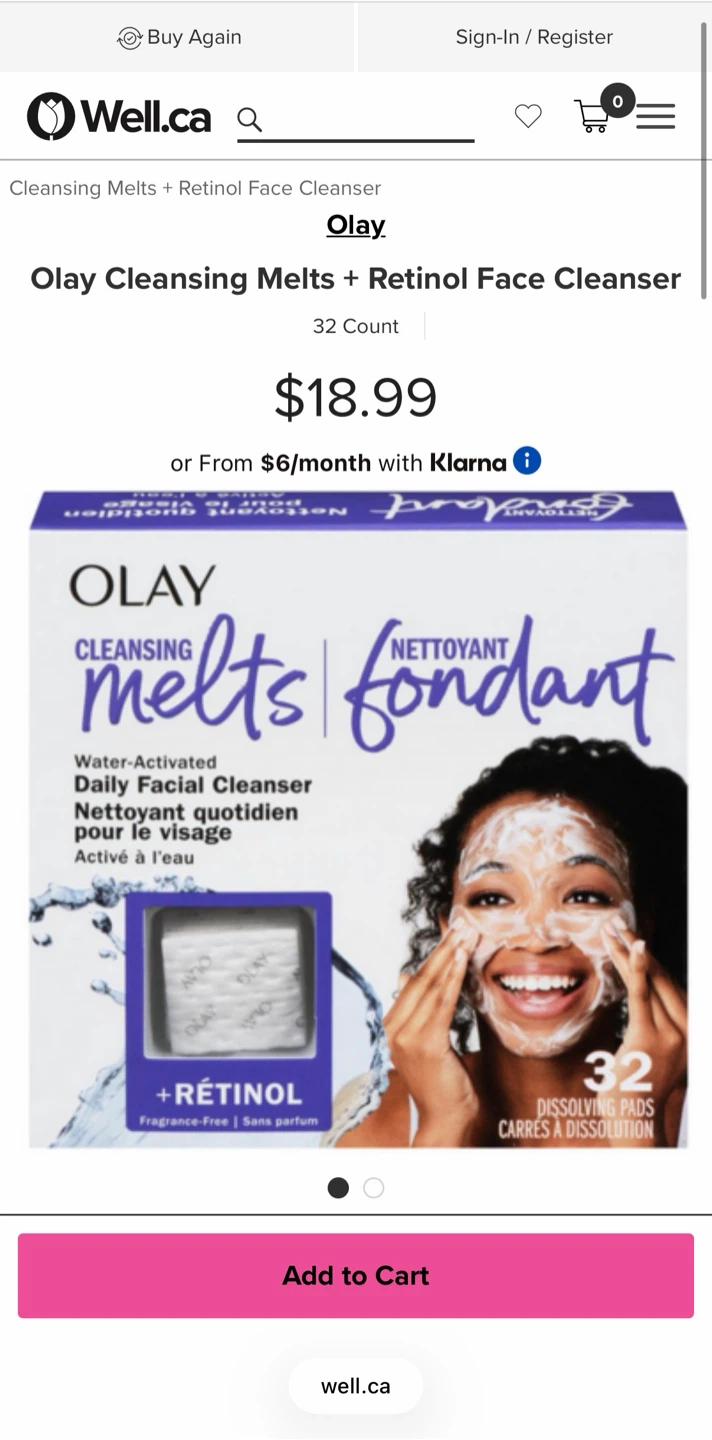 Olay Cleansing Melts Retinol Daily Facial Cleanser - 32 Count - photo 3