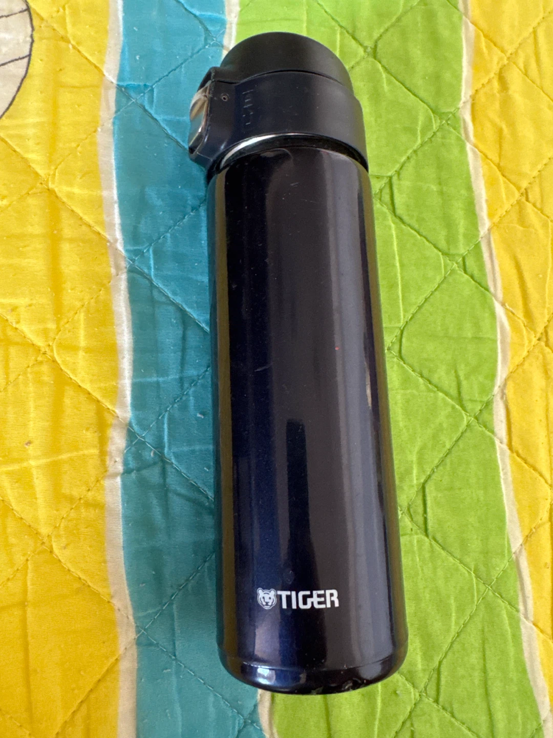 Tiger Navy Blue Insulated Water Bottle