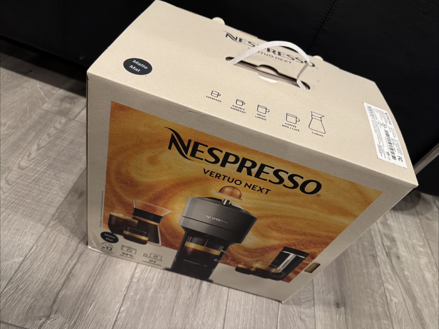 BRAND NEW - Nespresso Vertuo Next Coffee Machine - Matte Black