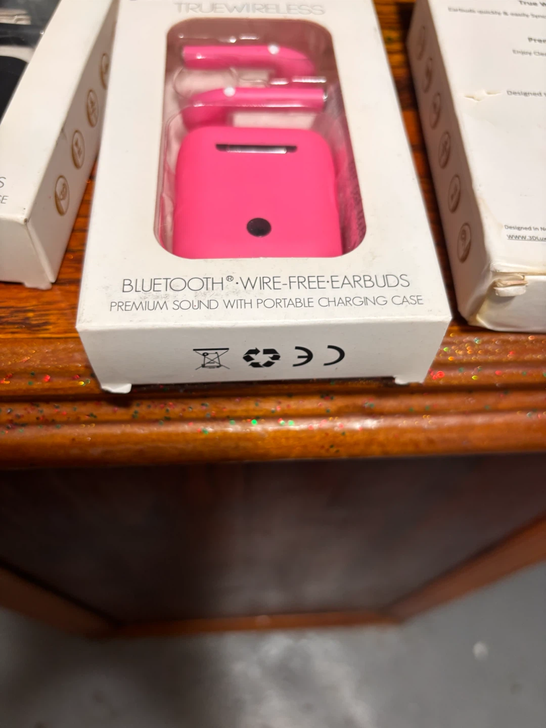 New 3DLuxe True Wireless Earbuds - Hot Pink - photo 5