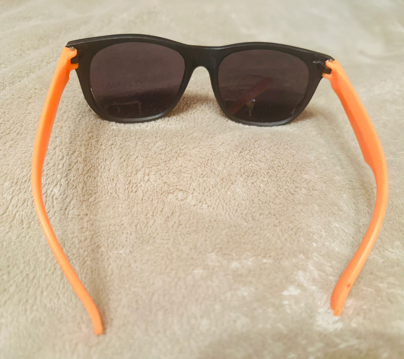 Black Sunglasses with Orange Arms - photo 2