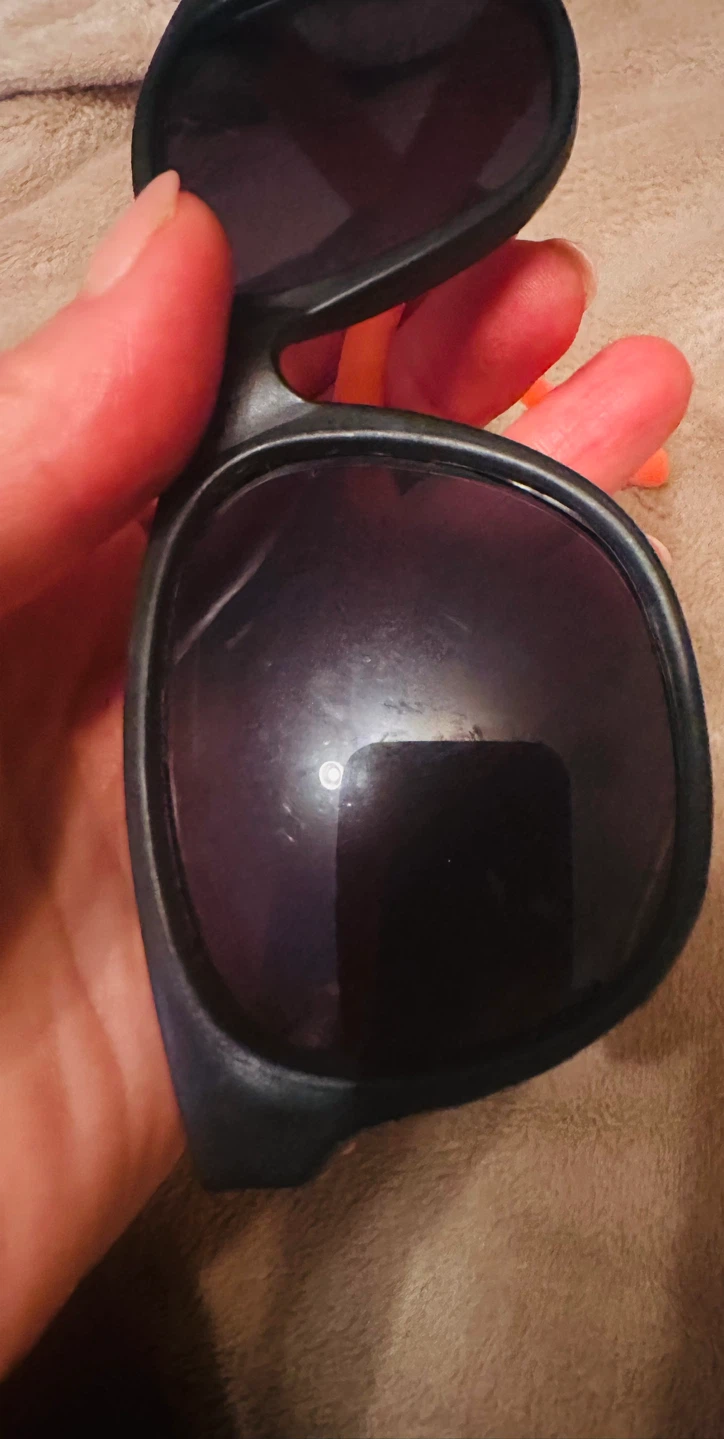 Black Sunglasses with Orange Arms - photo 4