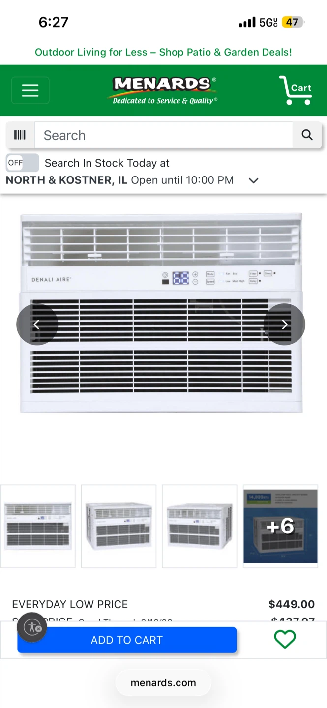 Denali Aire Window Air Conditioner with remote - photo 3