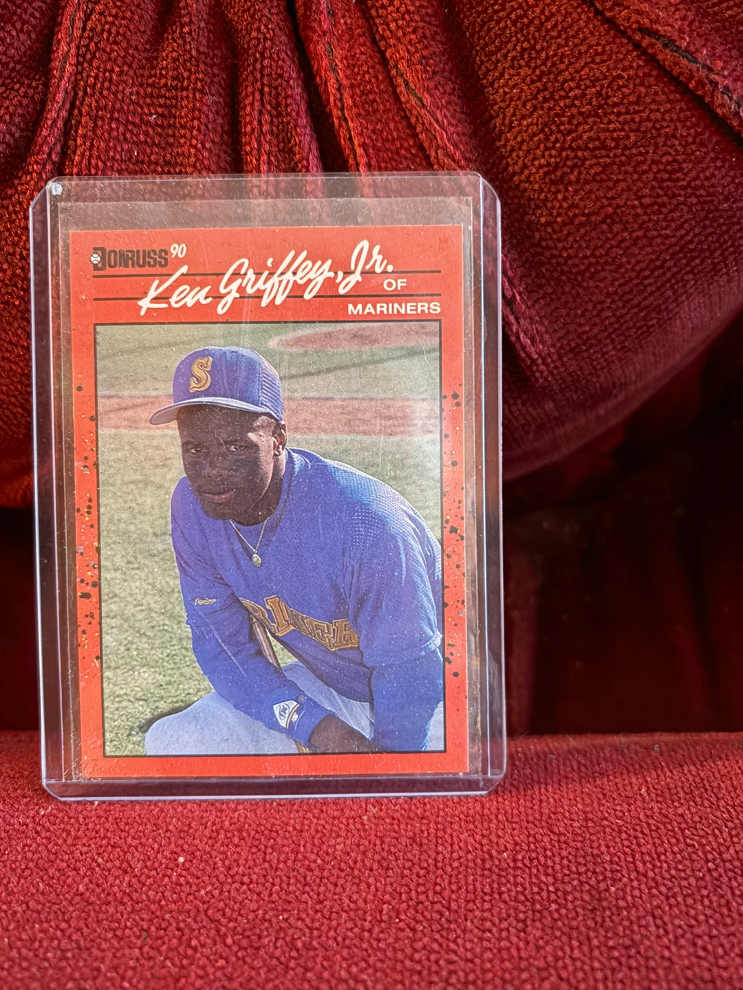 1990 Donruss “Error” Ken Griffey Jr. Baseball Card