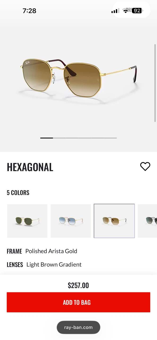 Ray Ban unisex  51021