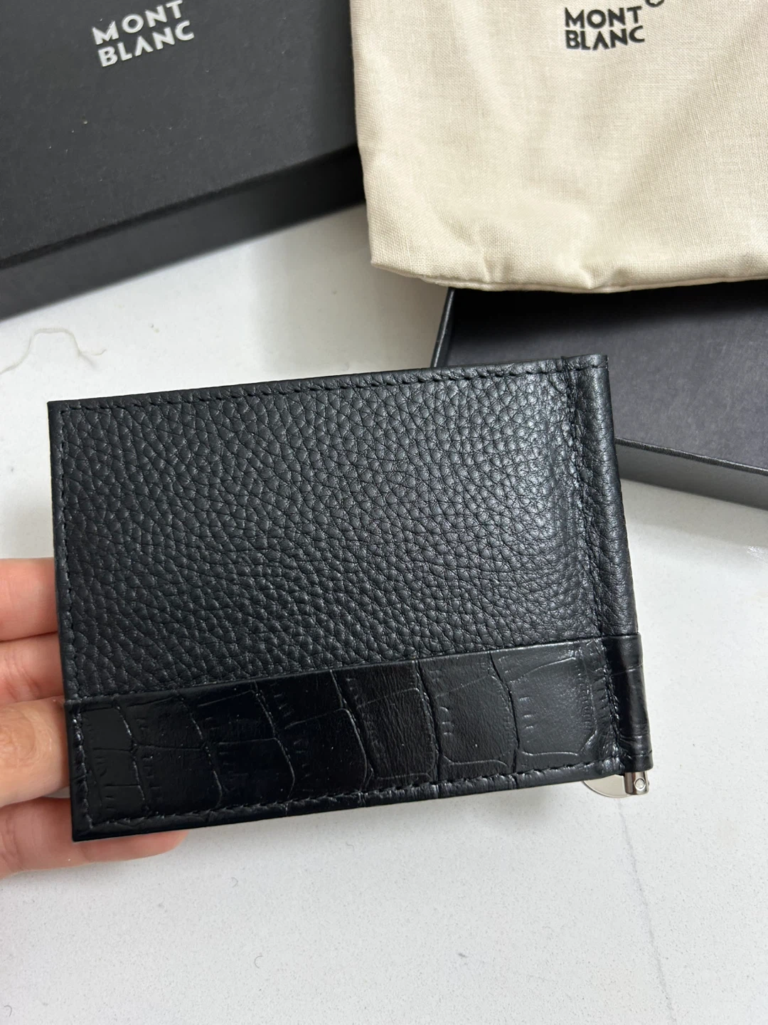 Authentic Montblanc Money Clip Wallet - photo 4