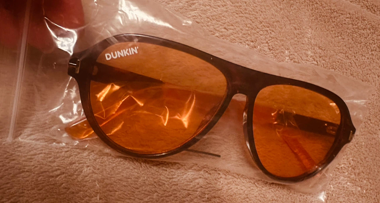 Dunkin' Orange Lens Sunglasses