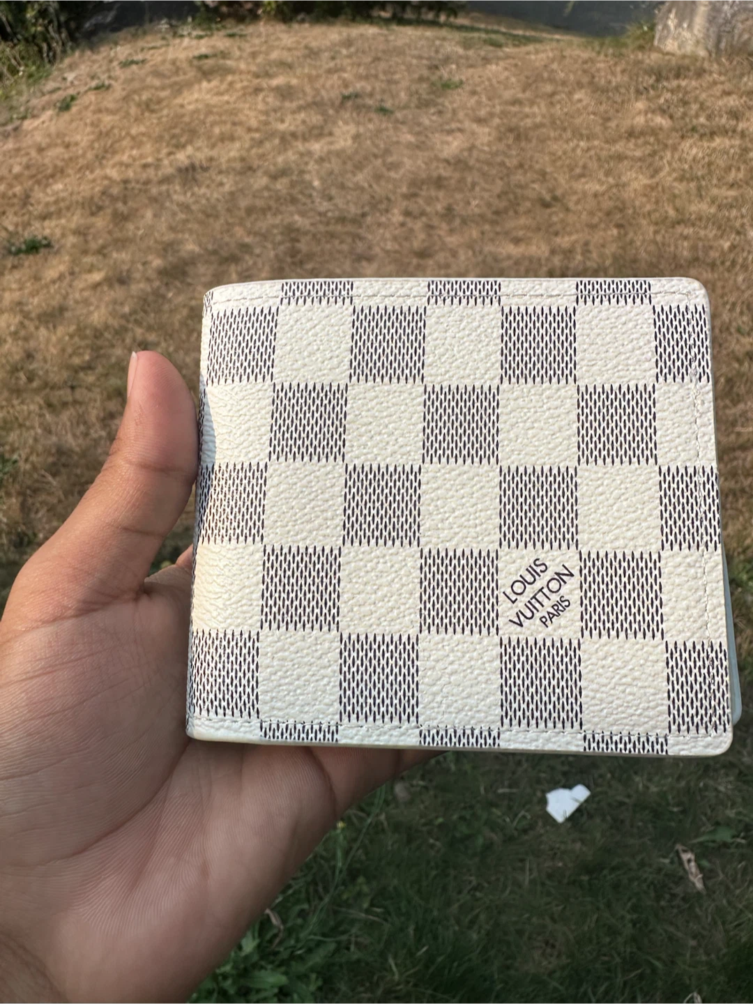 Louis Vuitton Damier Azur Canvas Bi-Fold Wallet
