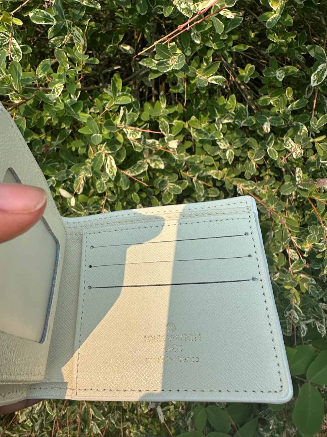 Louis Vuitton Damier Azur Canvas Bi-Fold Wallet - photo 3