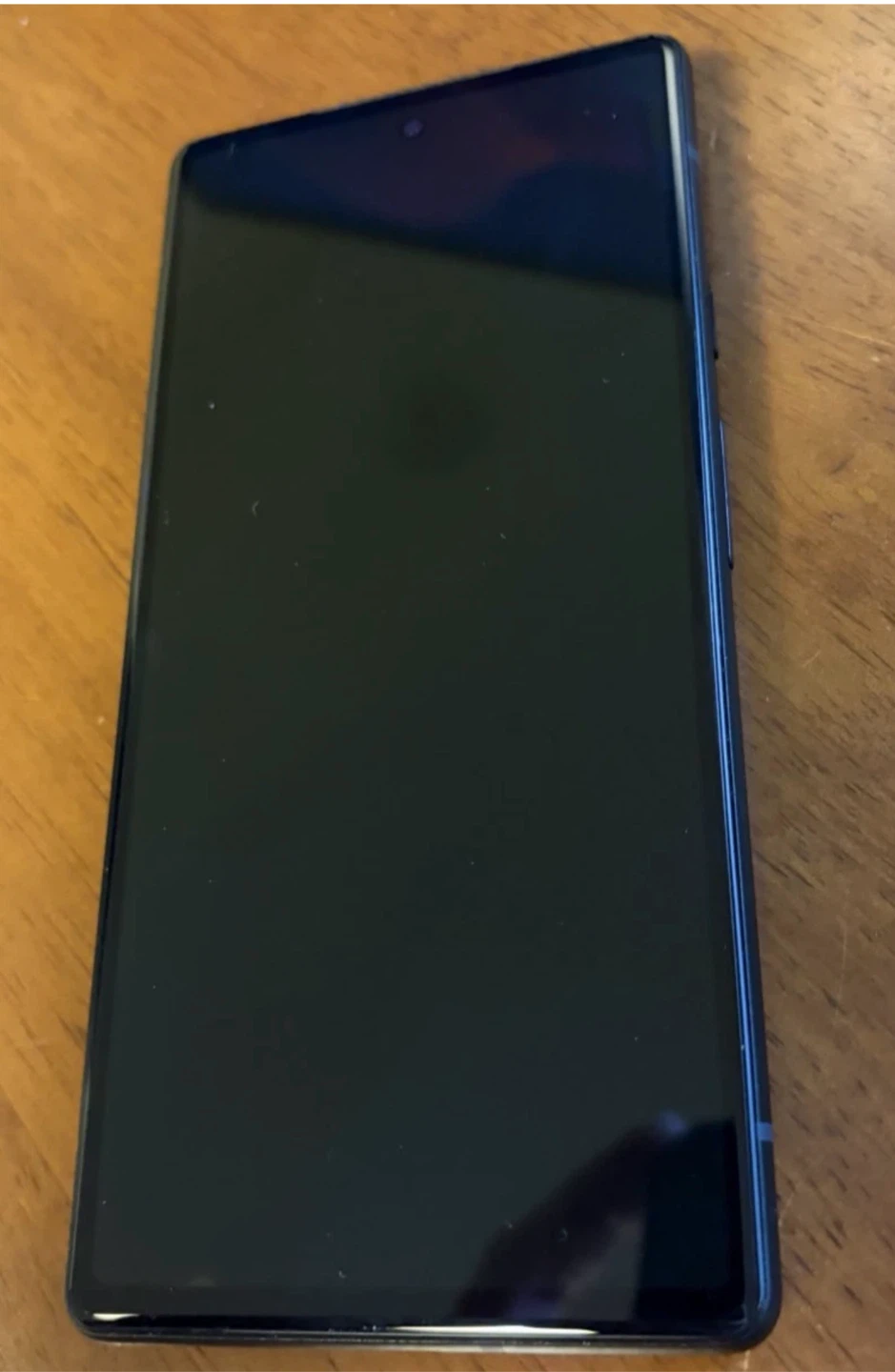 Black smartphone