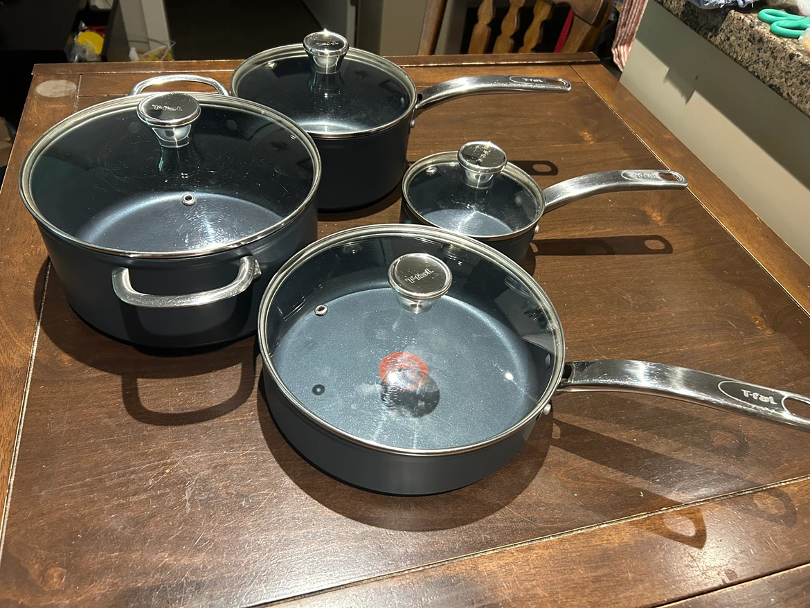 T-fal  Platinum Non-Stick 10-Piece Cookware