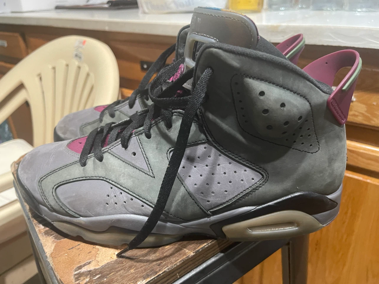 Used Air Jordan 6 Retro Sneakers - photo 2