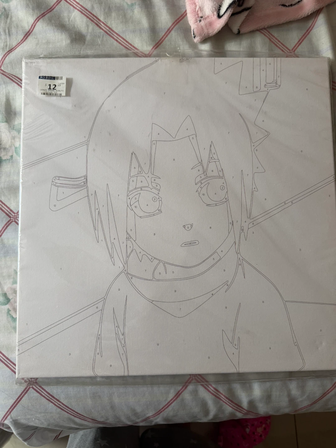 Sasuke Uchiha Paint by Numbers Kit