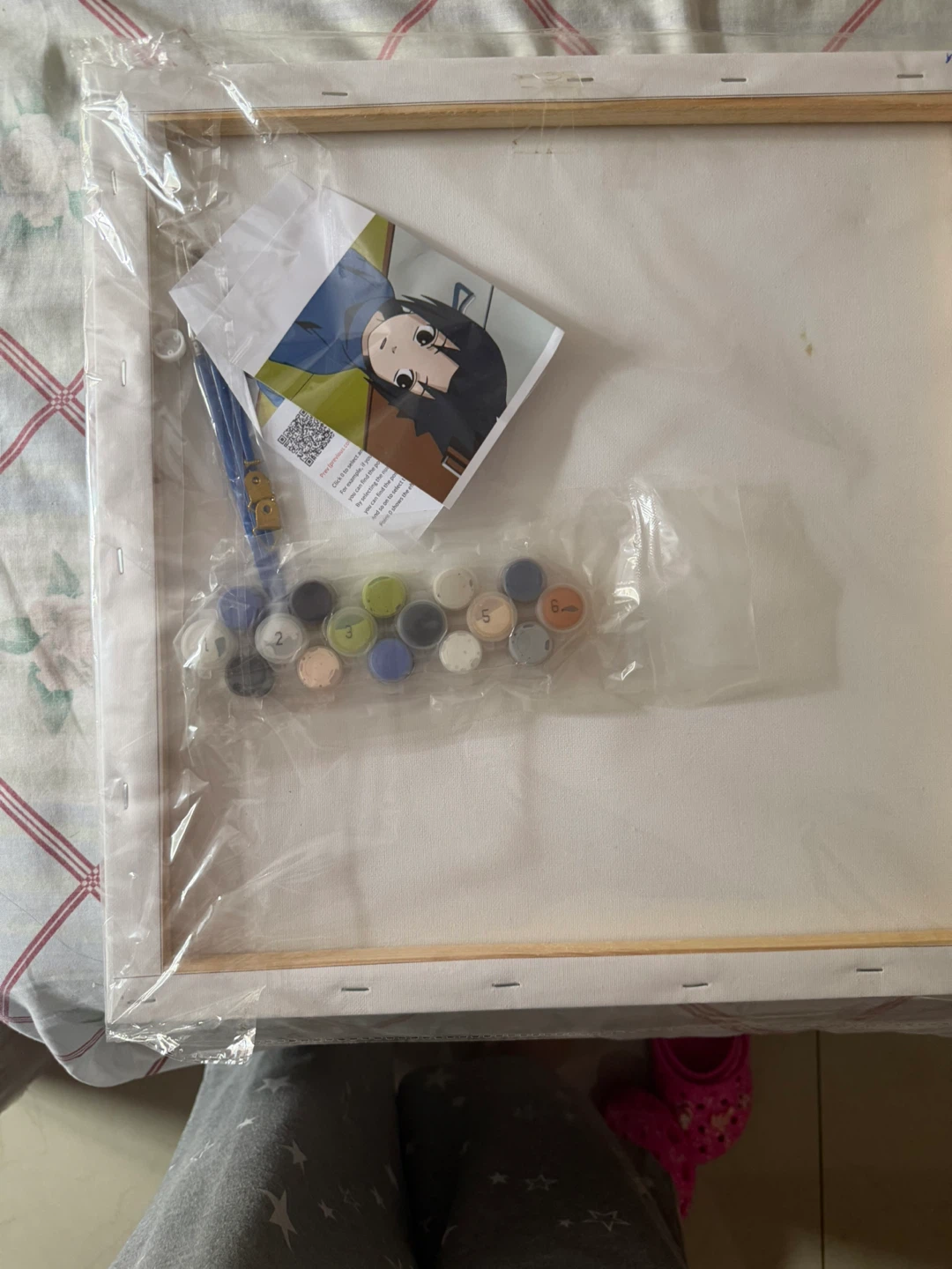 Sasuke Uchiha Paint by Numbers Kit - photo 2