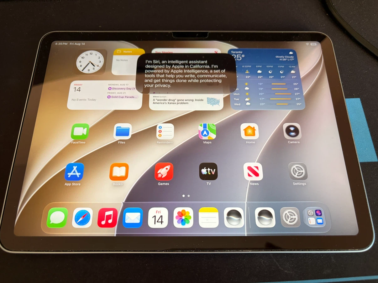 iPad Air 11-inch (M2) - 128GB - Wi-Fi - Blue - photo 5