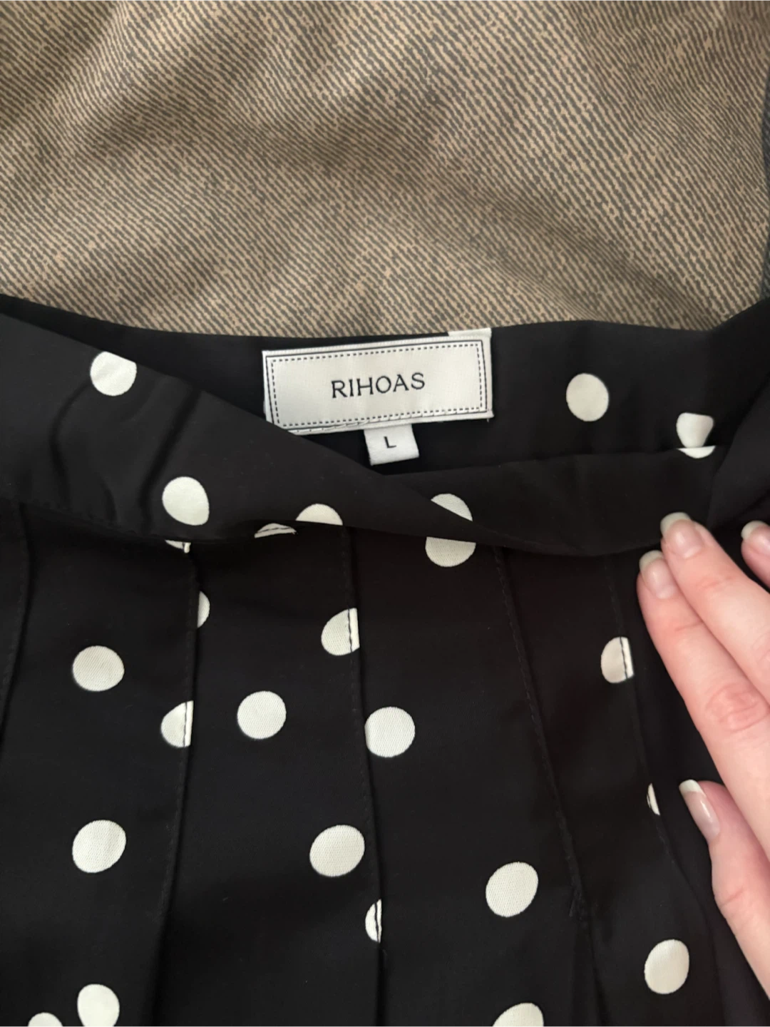 Polka Dot Skirt - Size L - photo 2
