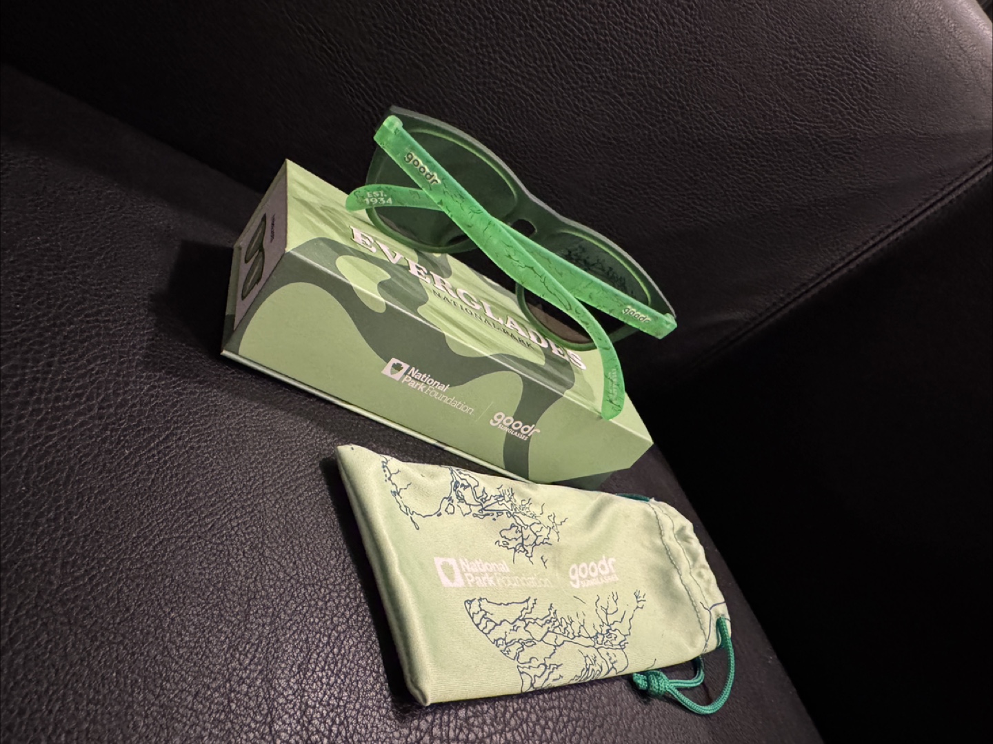 Goodr Sunglasses - Brand New - Everglades - Green - photo 2