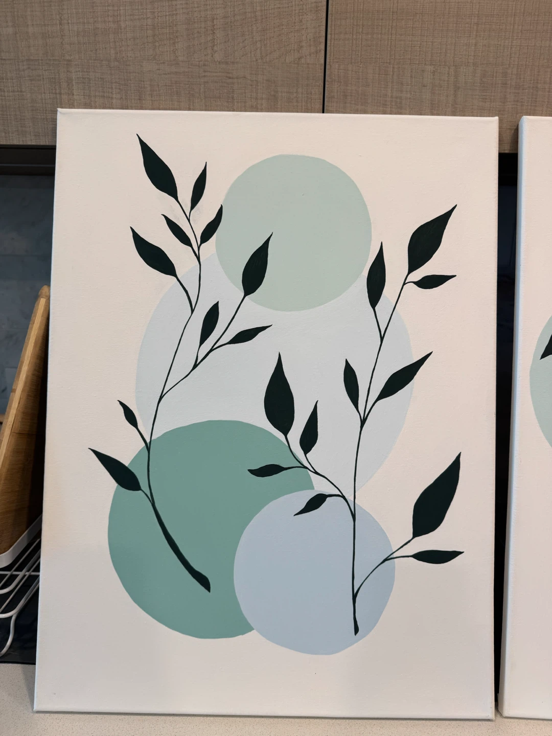 Set of 3 Original Hand-Painted Canvases - photo 5