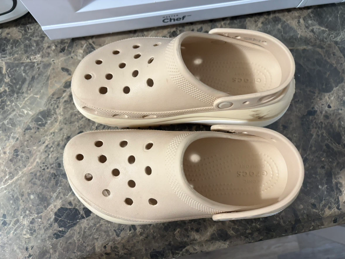 Crocs Platform Clogs Tan - photo 5