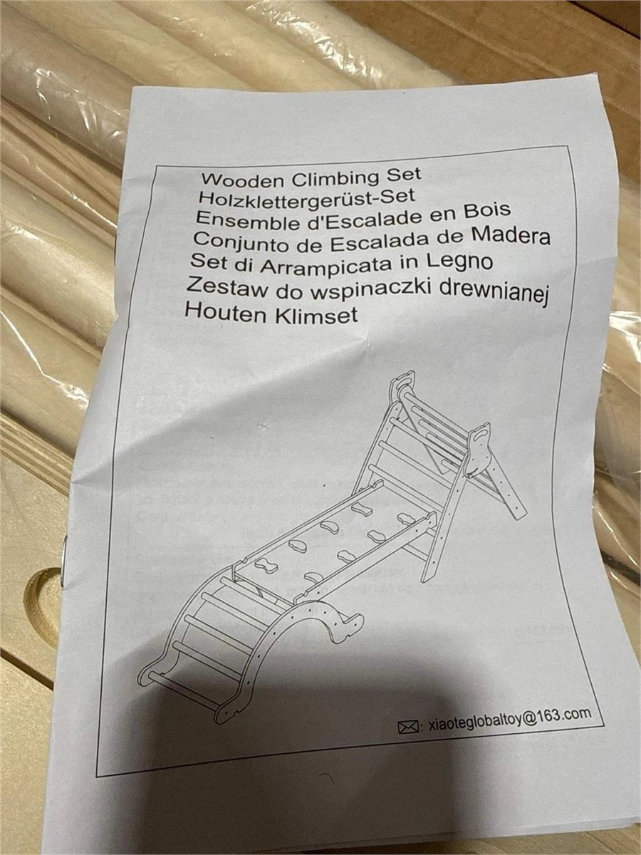 Wooden Climbing Set for Toddlers - photo 3