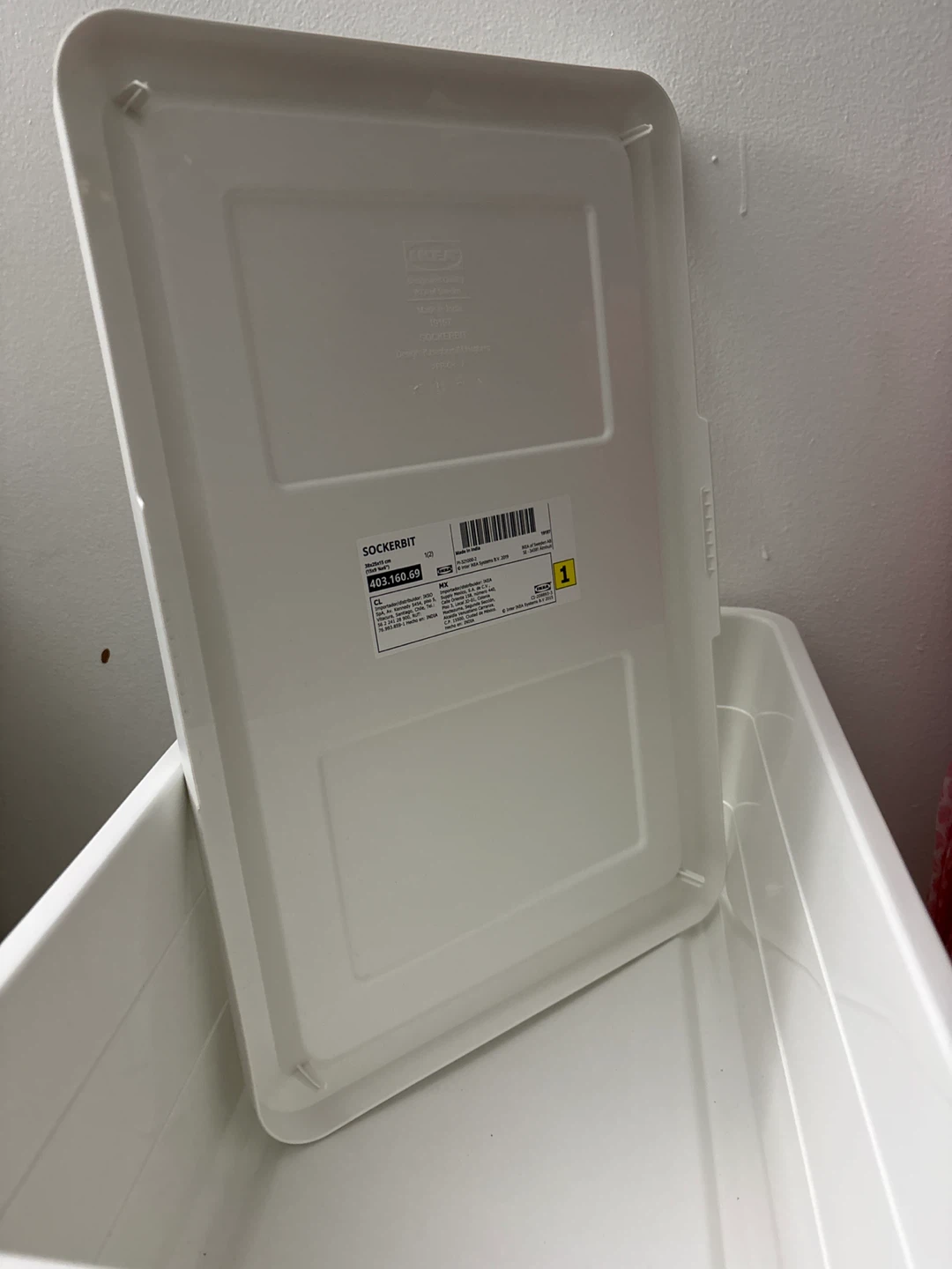 11 - IKEA SOCKERBIT Storage Boxes with Lids - photo 2