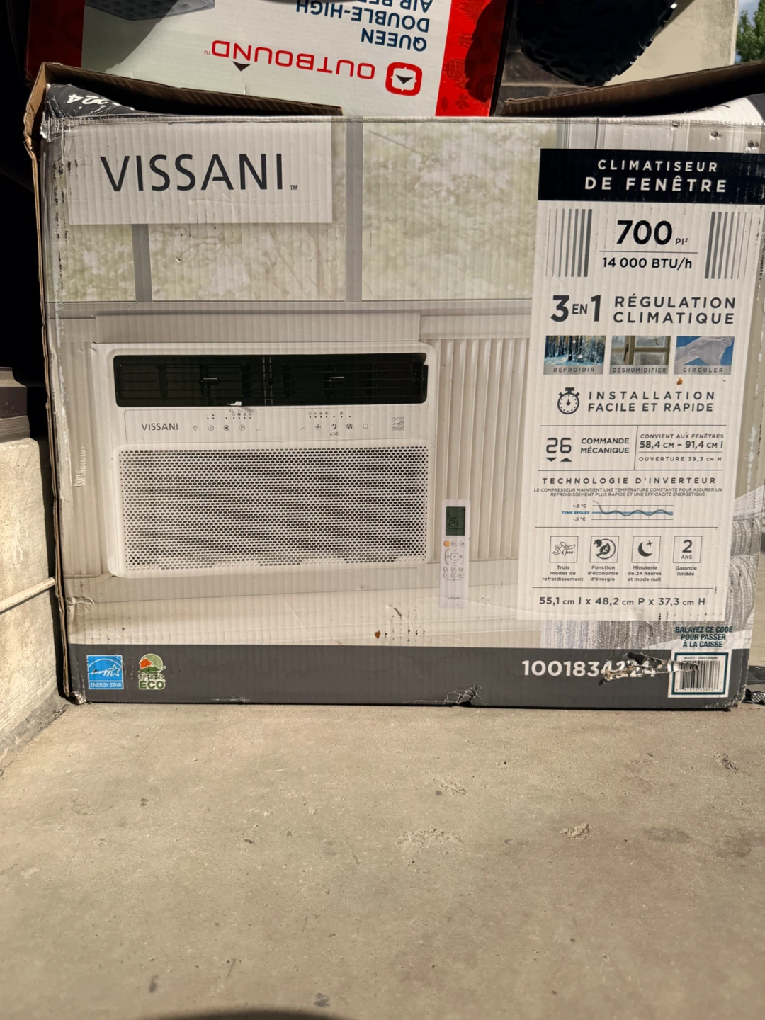 Vissani Window Air Conditioner