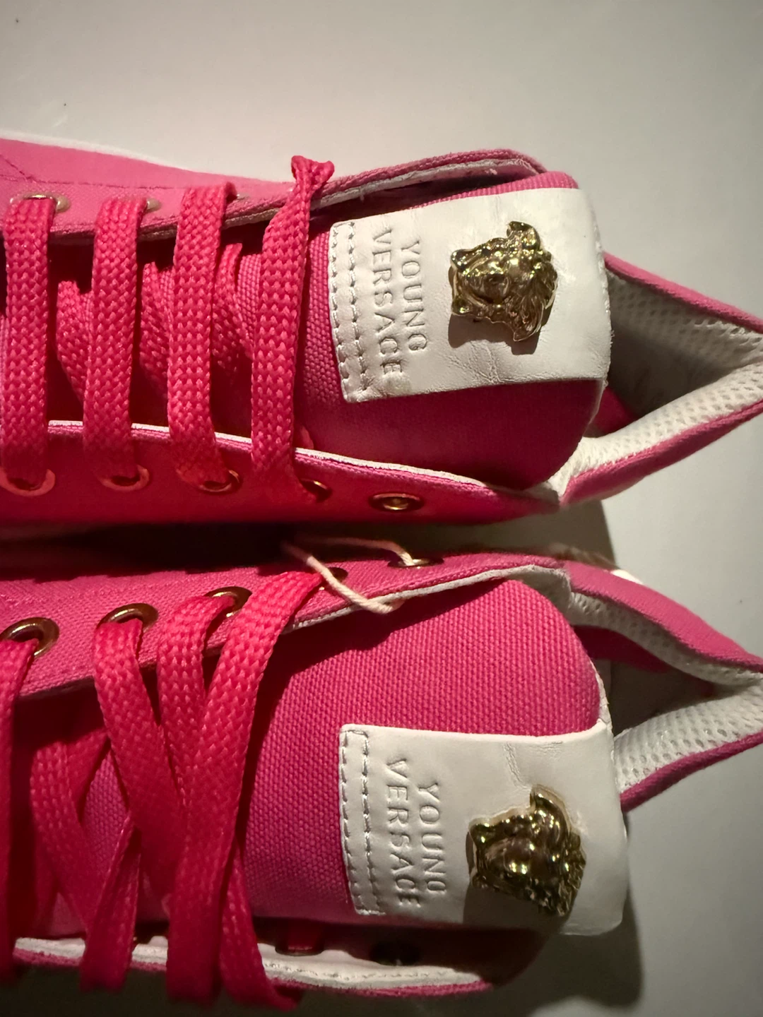 Young Versace Pink Sneakers size 33 - photo 2