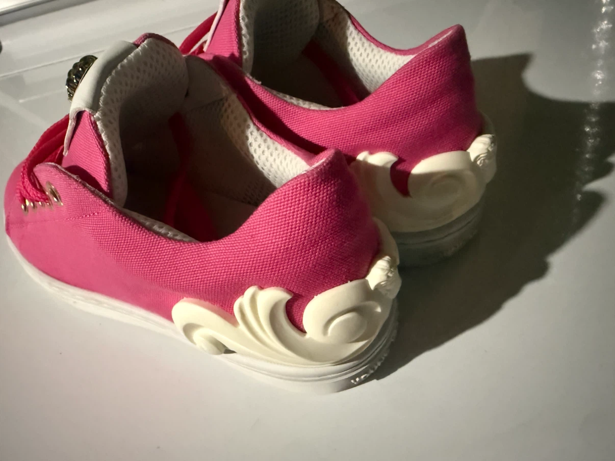 Young Versace Pink Sneakers size 33 - photo 3