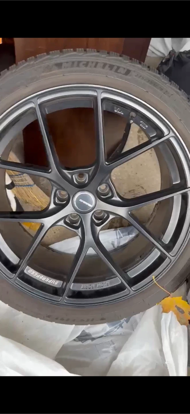 Superspeed Flow Form Rims and Michelin Winter Tires