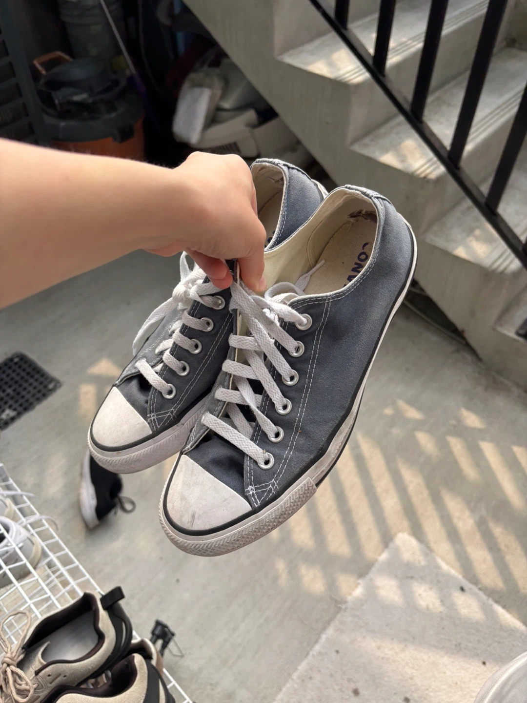 Converse Chuck Taylor All Star Grey Sneakers - photo 2