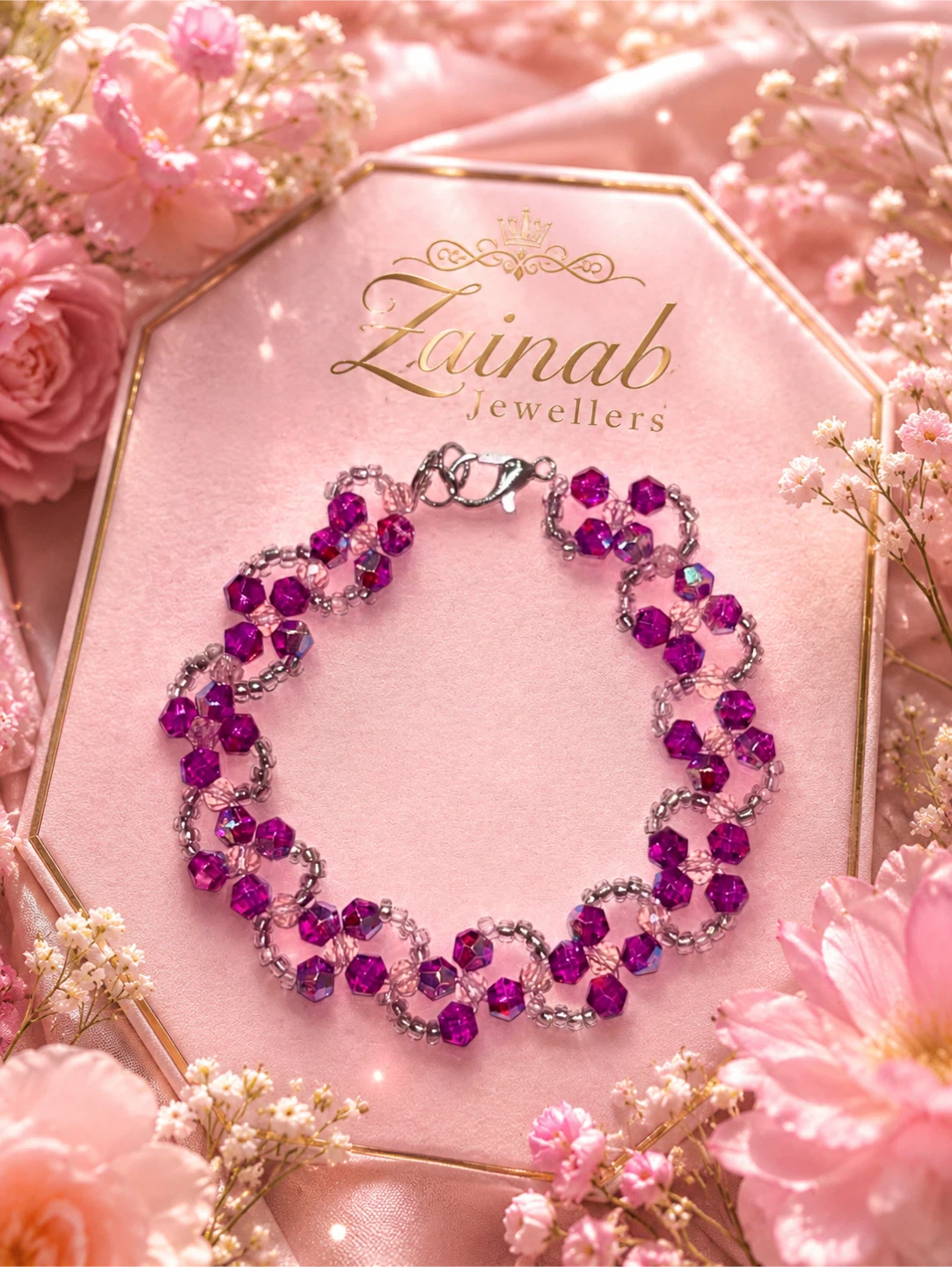 Zainab Jewellers Handmade Beaded Bracelet