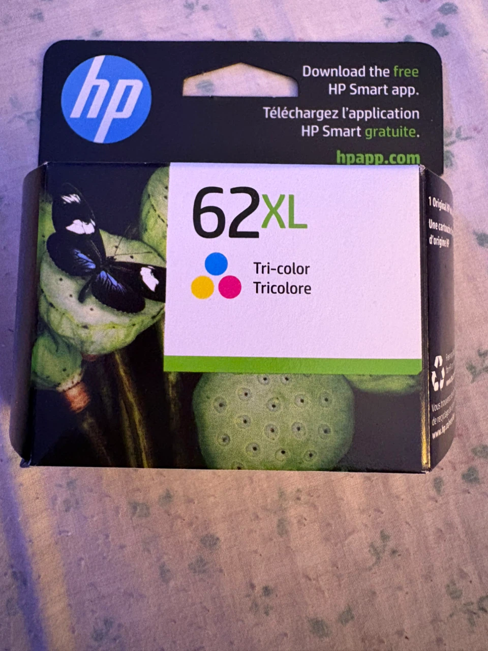 HP 62XL Tri-color Ink Cartridge