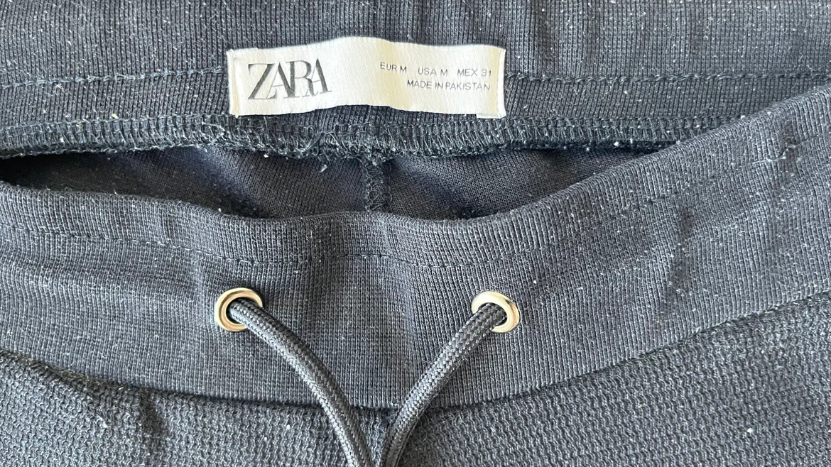 ZARA Men’s Dark Blue athletic joggers activewear – Size M - photo 2