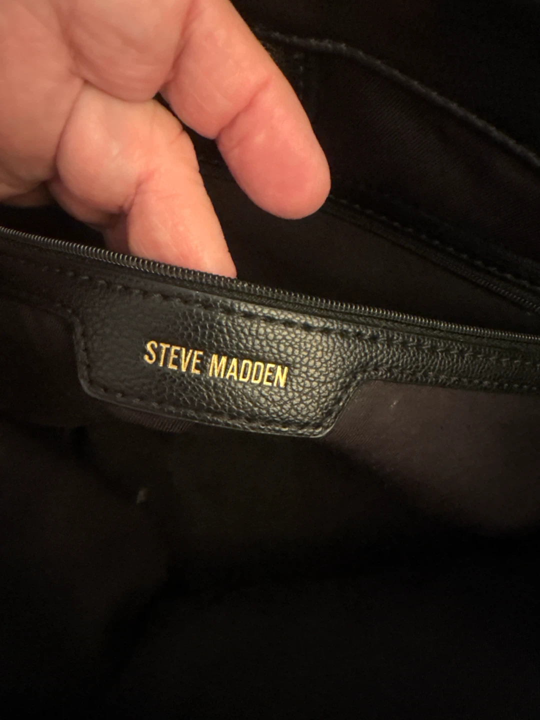 Steve Madden Black Tote Bag - photo 3