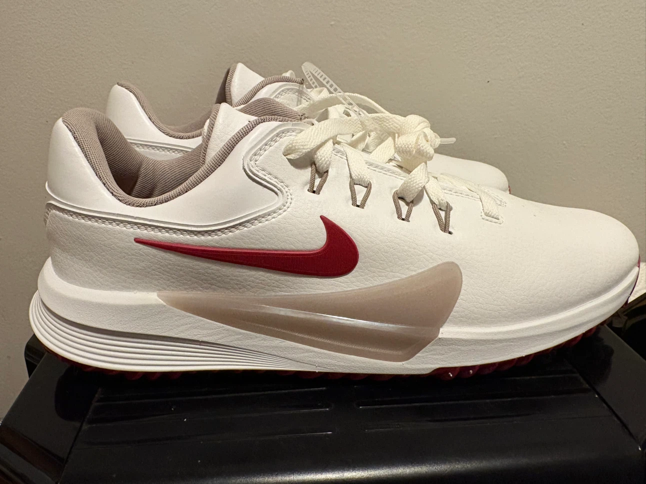 Nike Victory Golf Shoes White Red Size 11