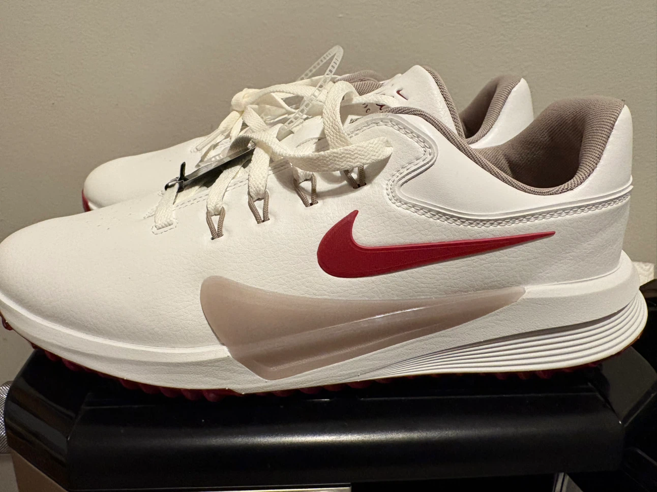 Nike Victory Golf Shoes White Red Size 11 - photo 4