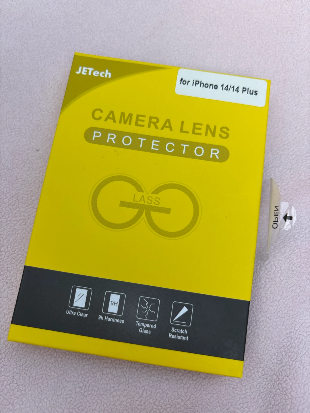 JEtech Camera Lens Protector for iPhone 14/14 Plus