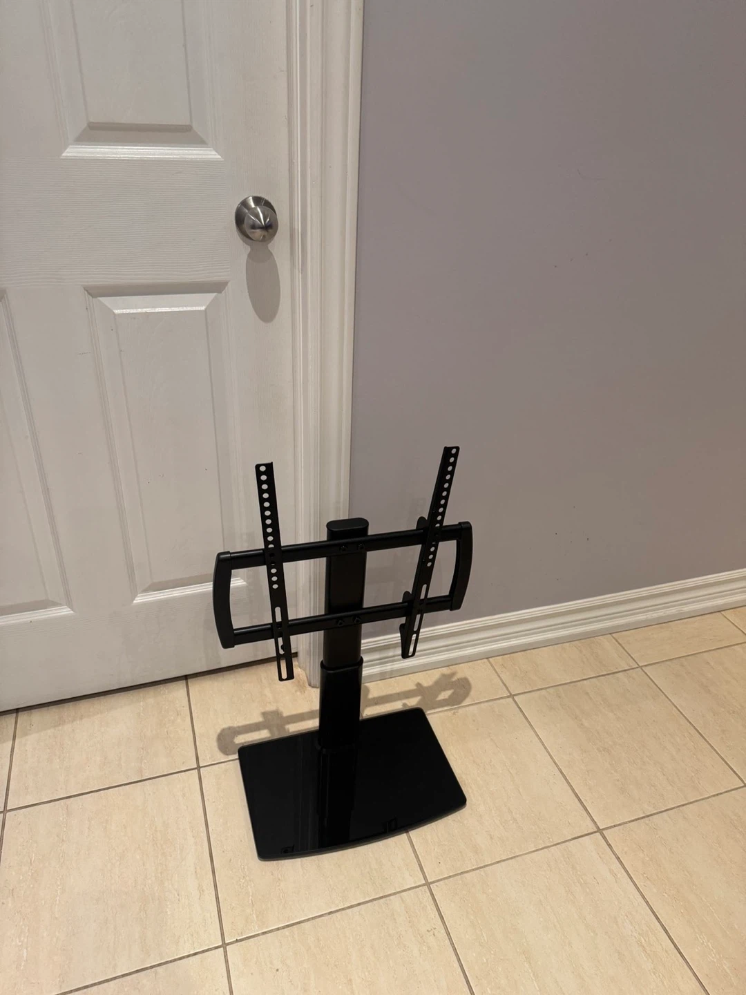 Black TV Stand with Mount